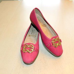 Aerosoles Stitch'nTurn High Bet Flats, Pink 5 1/2M